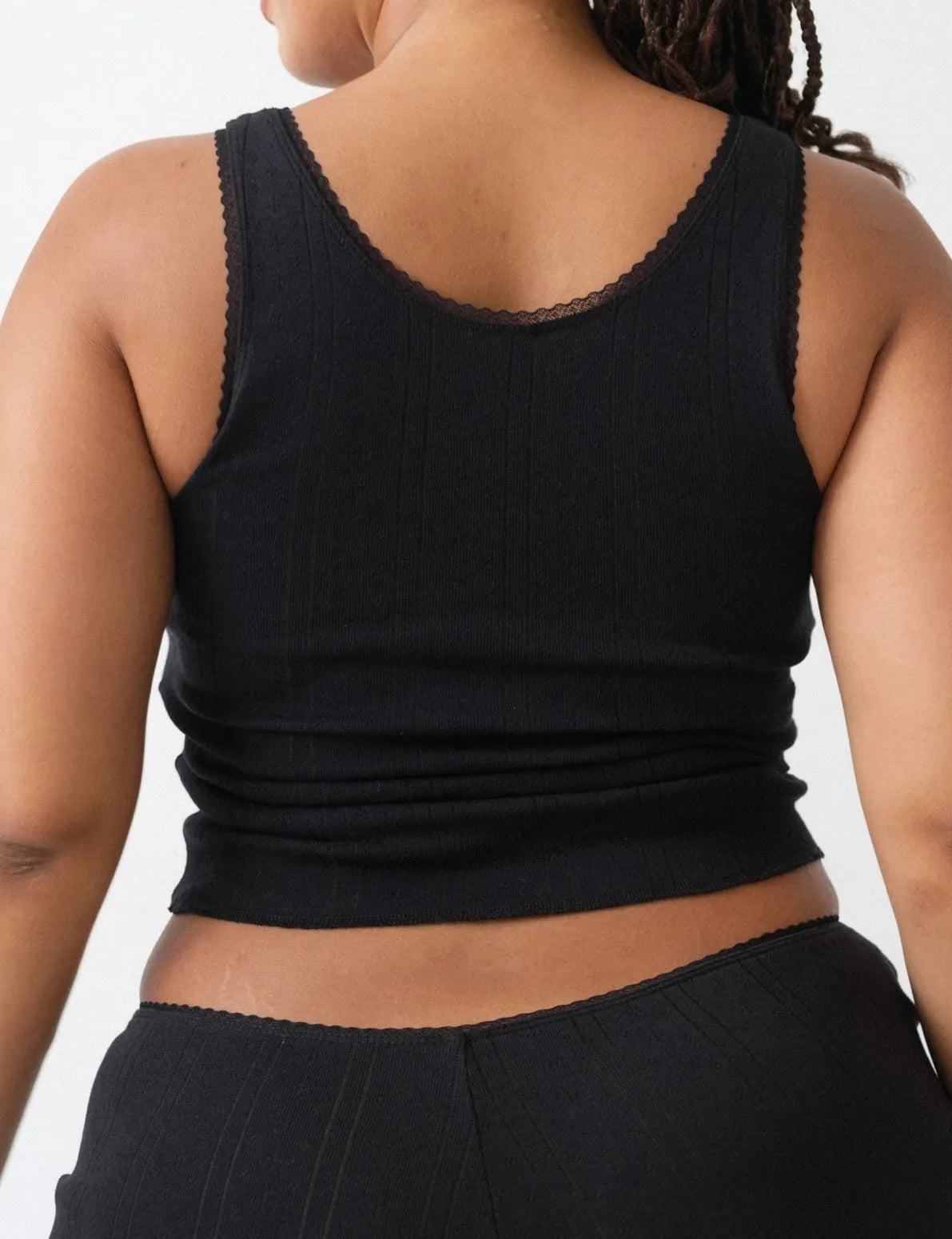 coucou New Organic Cotton Soft Strapless Backless V-Neck Short Set