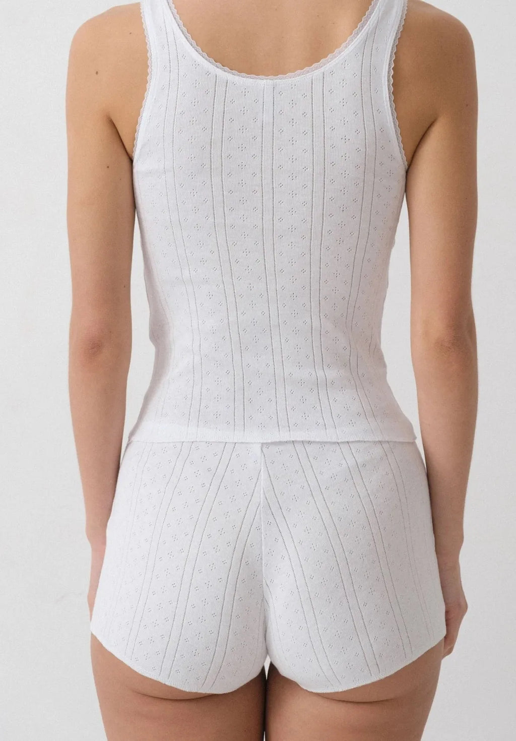 coucou New Organic Cotton Soft Strapless Backless V-Neck Short Set