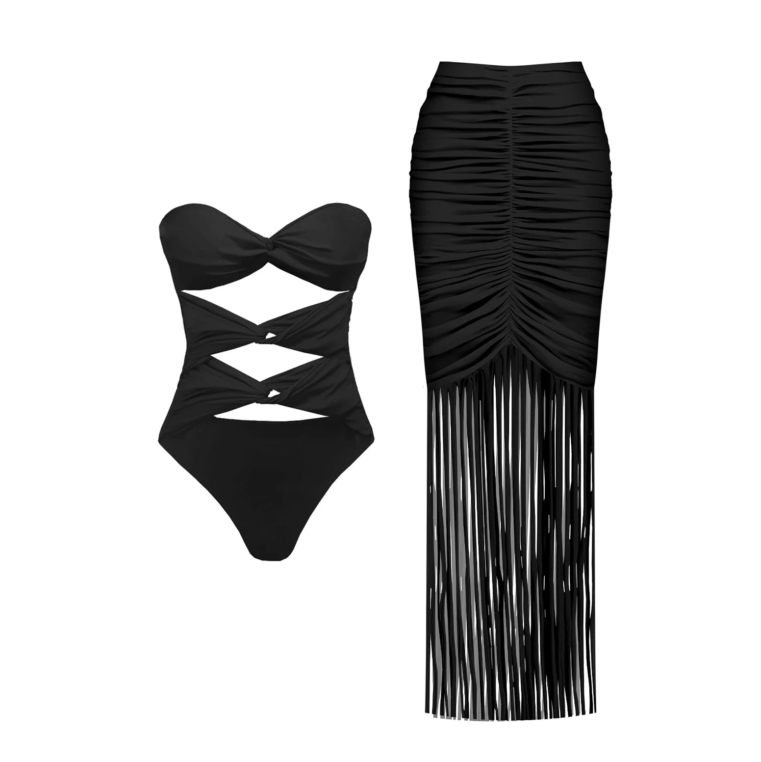 Hollow Out One Piece Swimsuit Sexy Women Swimwear Off Shoulder Bikinis Female White Summer Suits Sliming Bodysuit Chic Beachwear