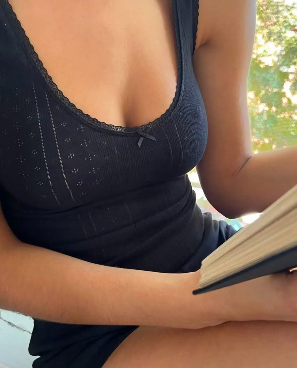 coucou New Organic Cotton Soft Strapless Backless V-Neck Short Set