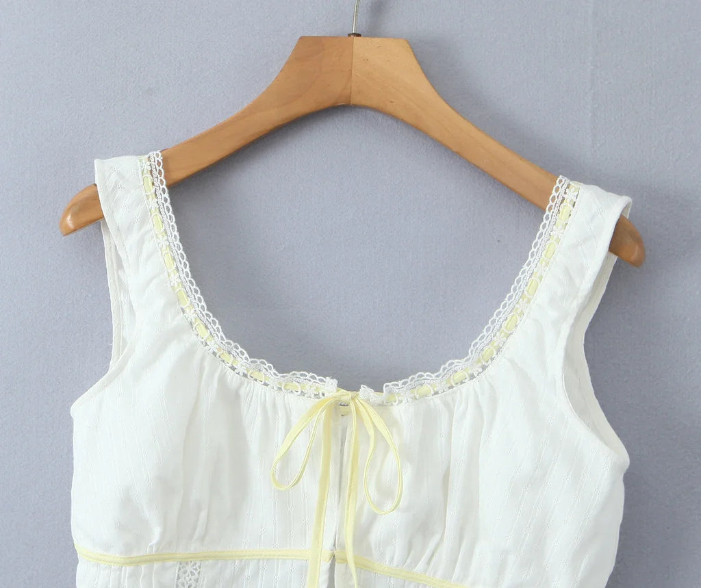 White Lace Skirt Set Women's Dress Outfits Summer Beach Cotton Matching Sets 2 Pcs Long Maxi Dress Set Vestidos Female 2025