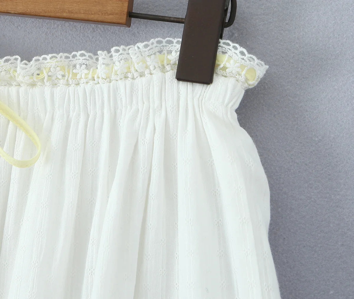 White Lace Skirt Set Women's Dress Outfits Summer Beach Cotton Matching Sets 2 Pcs Long Maxi Dress Set Vestidos Female 2025