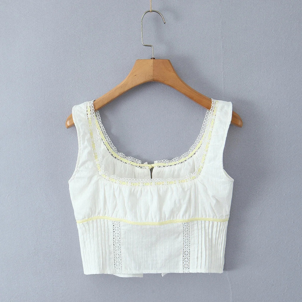 White Lace Skirt Set Women's Dress Outfits Summer Beach Cotton Matching Sets 2 Pcs Long Maxi Dress Set Vestidos Female 2025